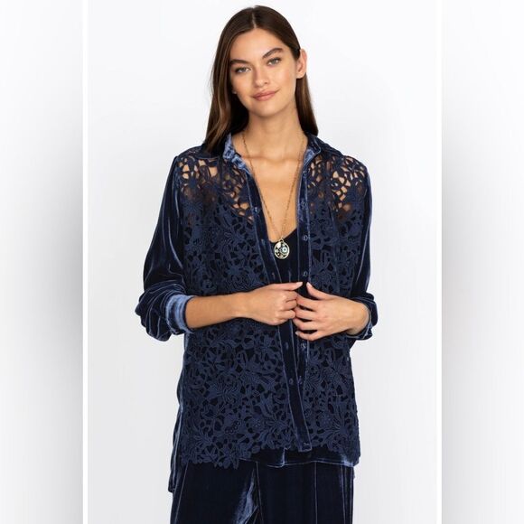 Johnny Was Flicka Button Down Shirt size S - Picture 3 of 12